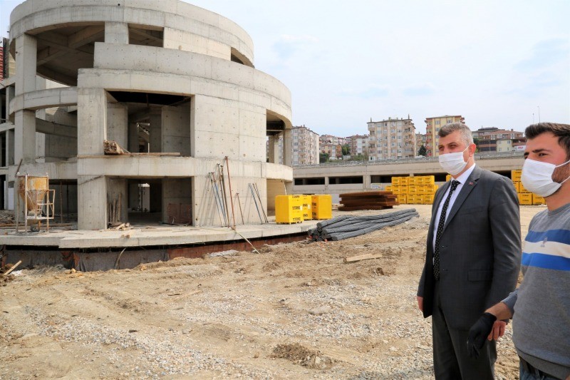 GÖLCÜK YENİ DEVLET HASTANESİ İNŞAATI HIZLA DEVAM EDİYOR