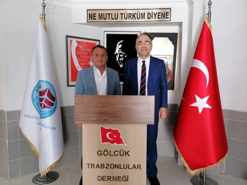 Kaymakam Karabulut’tan Trabzonlular Derneği’ne /İADE-İ ZİYARET