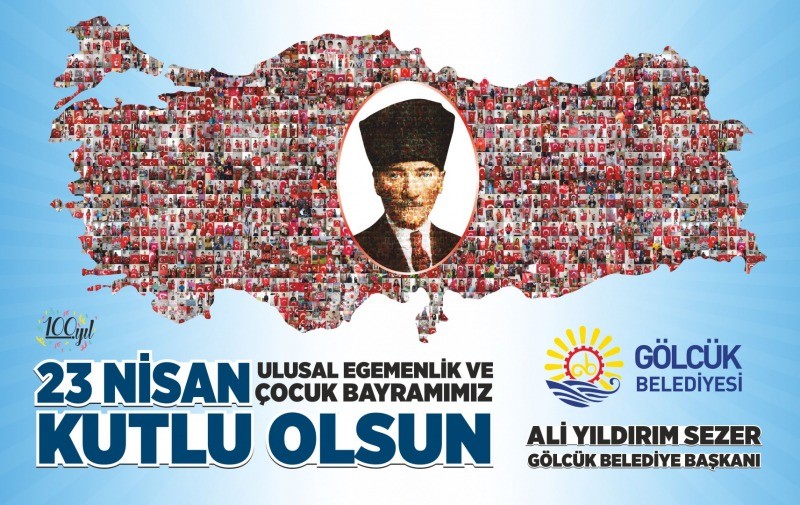 Gölcük Belediyesi, 23 Nisan’da Türkiye’ye örnek projeye imza attı BİNLERCE FOTOĞRAFLA TÜRKİYE HARİTASI OLUŞTURULDU