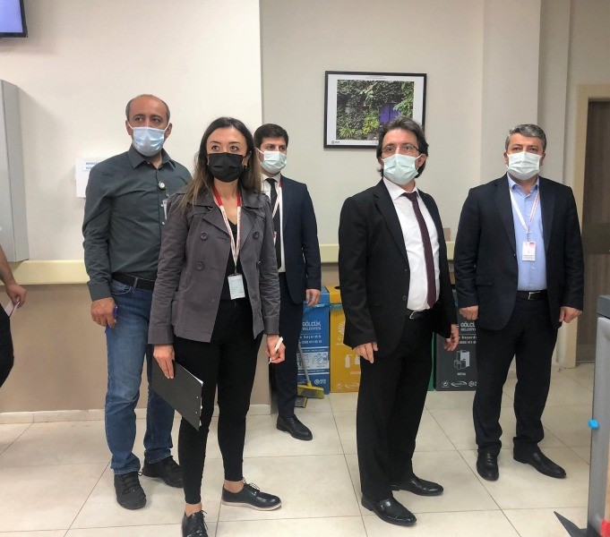 Necati Çelik’te Başhekim Acar Bina Turu Değerlendirmesine katıldı ‘ÖNCELİĞİMİZ TESİS GÜVENLİĞİMİZ’