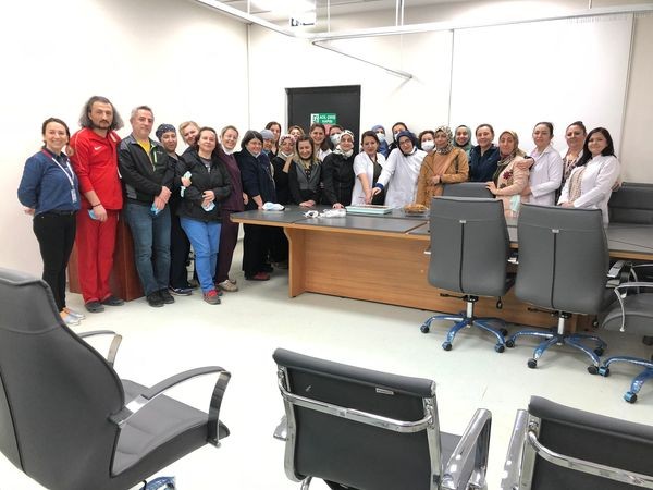 Sağlık Bakım Hizmetleri Müdürü Birim Sorumlularıyla toplantı yaptı