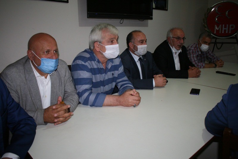 AK Parti İlçe Teşkilatından MHP’ye ziyaret