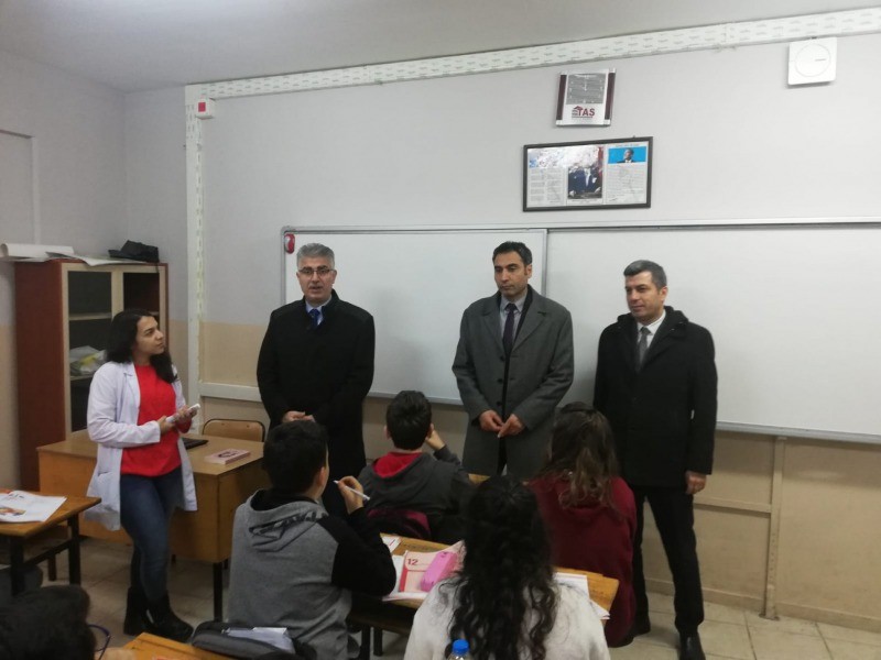 Gülsuyu ve Köse Dostluk Ortaokulu’nu ziyaret etti
