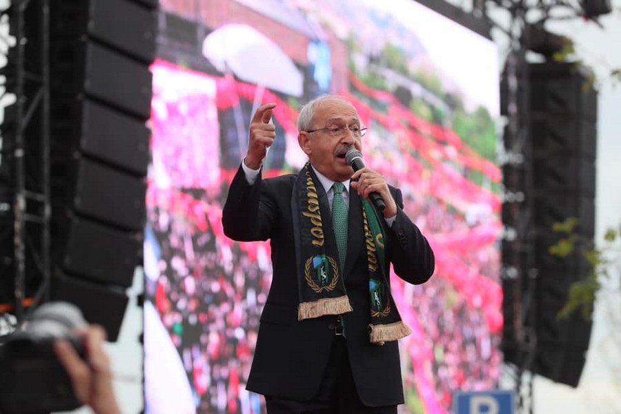 Millet İttifakı Cumhurbaşkanı Adayı Kemal Kılıçdaroğlu’na İzmit’ten seslendi ‘KIRMIZI ÇİZGİMİZ BAYRAĞIMIZ VE VATANIMIZ’