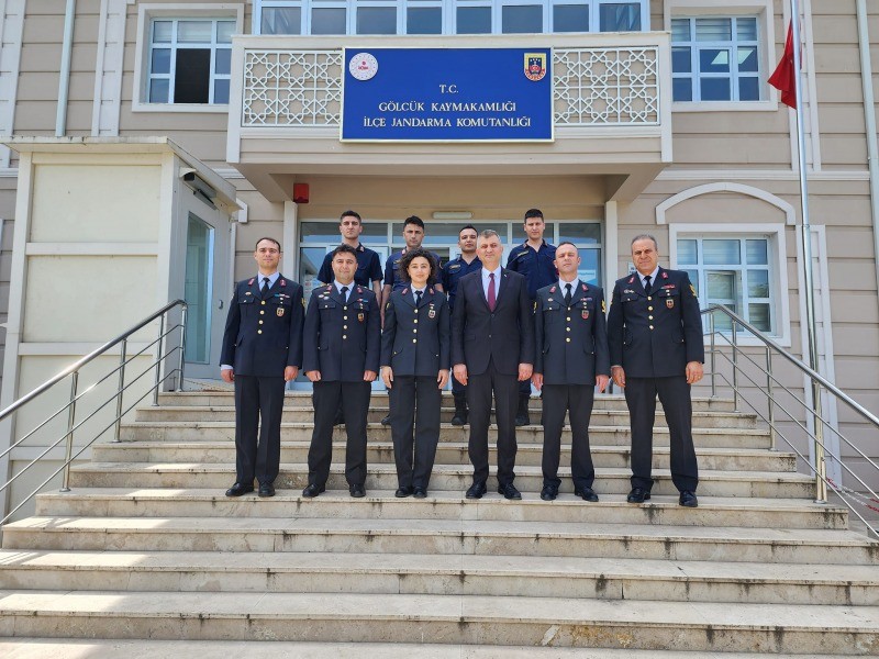 Başkan Sezer’den Jandarma Komutanı Sarıdağ’ı ziyaret etti