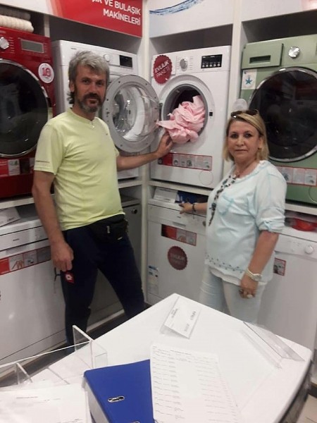 GÖLCÜK İDMAN YURDU’NA ÇAMAŞIR MAKİNESİ DESTEĞİ