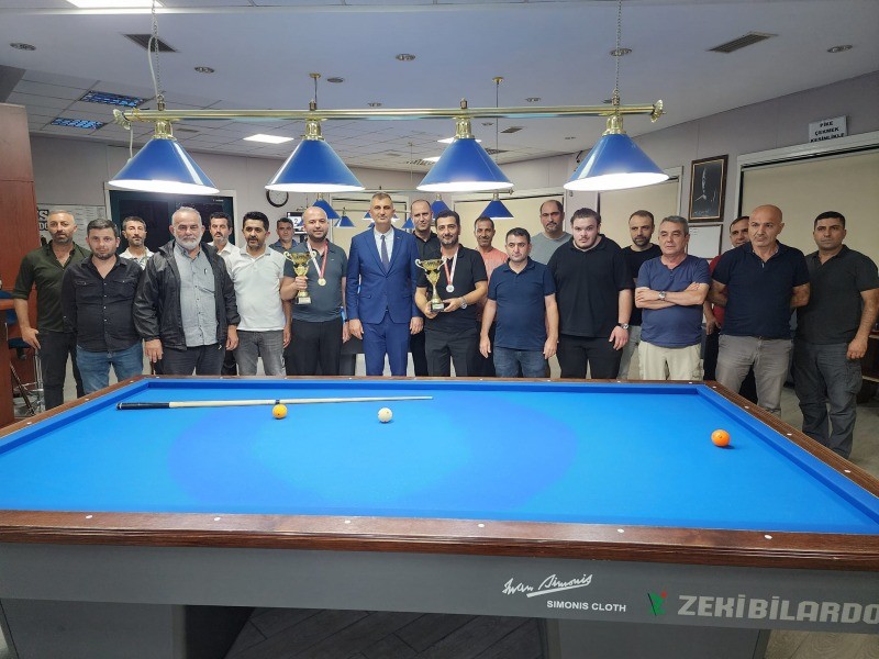 Kocaeli Bilardo İl Şampiyonası Gölcük’te düzenlendi 160 SPORCU KIYASIYA MÜCADELE ETTİ