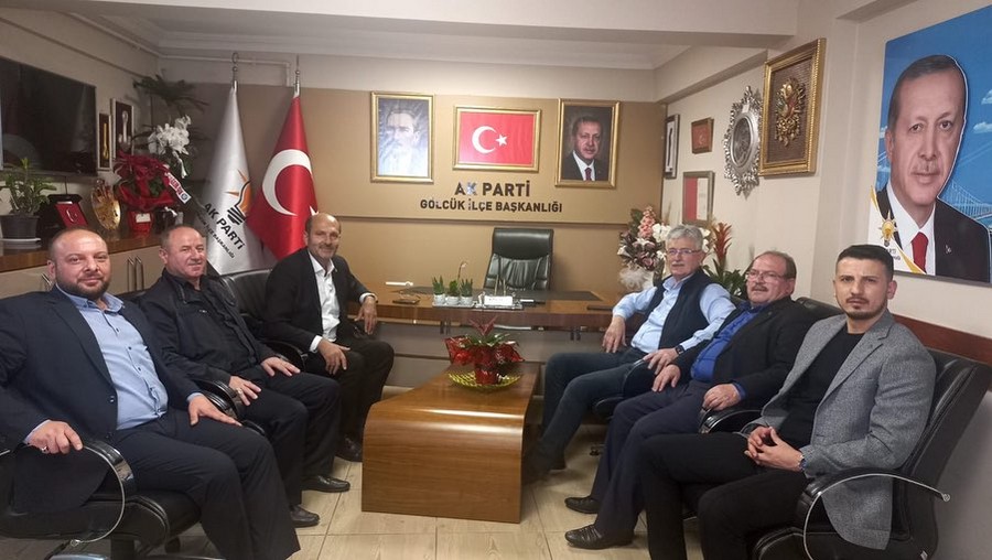 Ellibeş’ten AK Parti İlçe Başkanı Yavuz’a hayırlı olsun ziyareti ‘GÖLCÜK’E YENİ ZAFERİ SİZLER KAZANDIRACAKSINIZ’