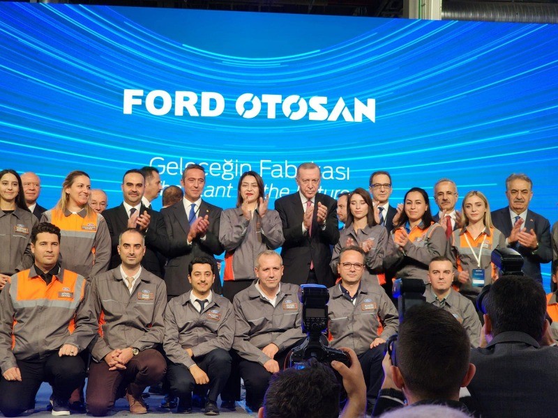 Ford’un Yeniköy Fabrikası’nı Cumhurbaşkanı Erdoğan açtı ‘ÜLKEMİZİN AMİRAL GEMİSİ’