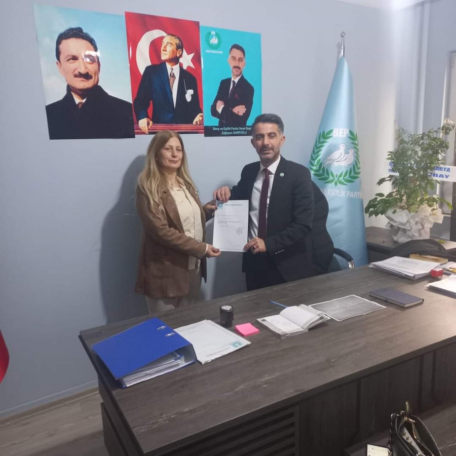 Barış ve Eşitlik Partisi Genel Başkanı Garipoğlu, AYDIN İL TEŞKİLATI’NA ELİF BORA’YI ATADI