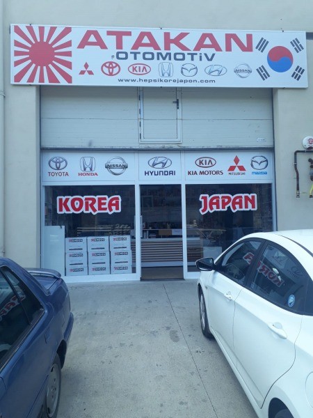 Kore ve Japon orjinal yedek parçaları ATAKAN OTOMOTİV YEDEK PARÇA’DA