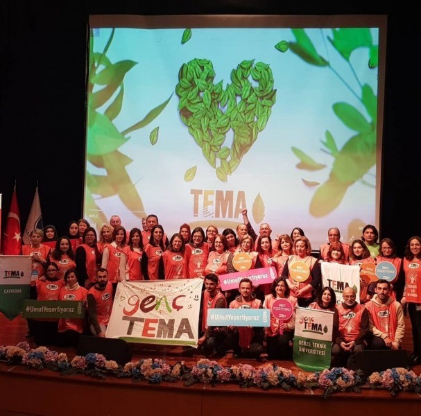 TEMA Vakfı Kocaeli İl Temsilciliği Hayrettin Karaca Gönüllülük Ödülü’nü Aldı