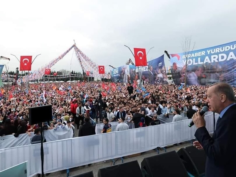 Cumhurbaşkanı Erdoğan son mitingini Kocaeli’de yaptı ‘KOCAELİ BİR KEZ DAHA ESER VE HİZMET DİYECEK’