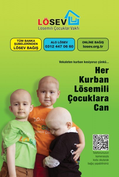 HER KURBAN LÖSEMİLİ ÇOCUKLARA CAN DEMEK
