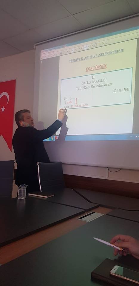 Gölcük Necati Çelik Devlet Hastanesi’nde  KÂĞIT İSRAFINA YER YOK