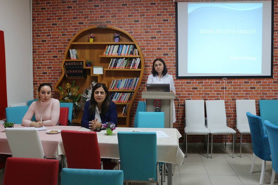 Gölcük ADSM’ de diş hekimleri ile aylık değerlendirme toplantısı yapıldı