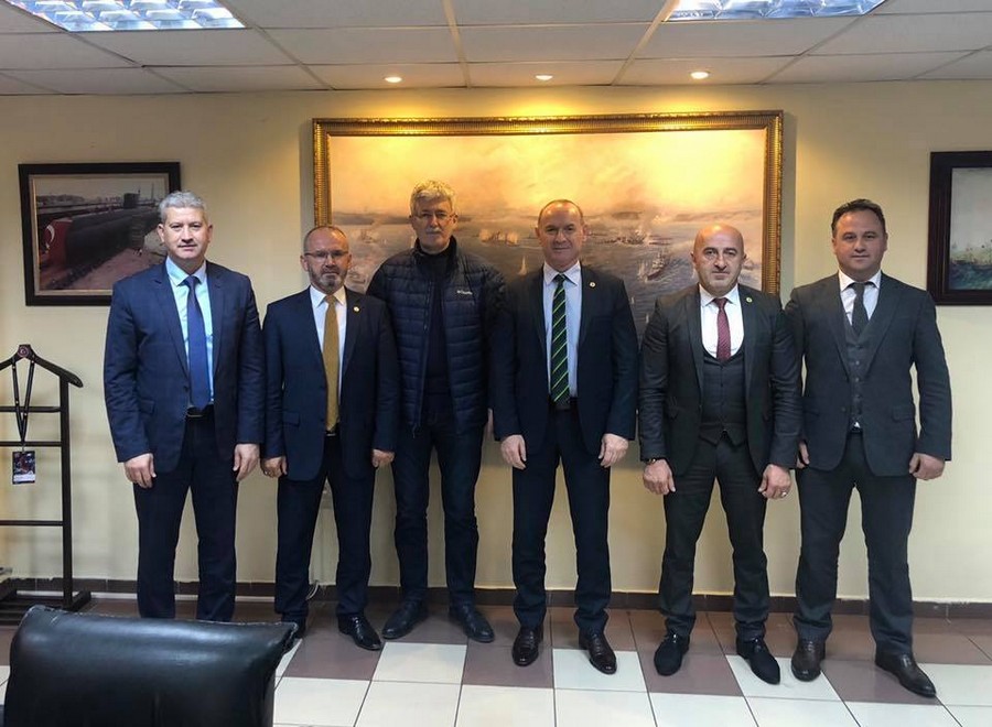 Ellibeş’ten Turhan Yıldız’a hayırlı olsun ziyareti