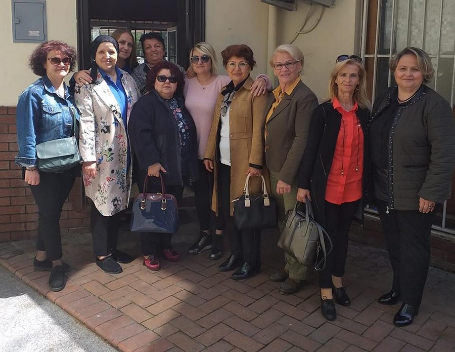 CHP’li Kadınlar Muhtar Zaim’i ziyaret etti