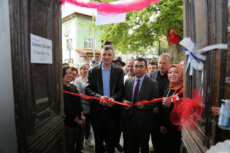 Filografi Sanatı Kursu sergisi büyük beğeni topladı