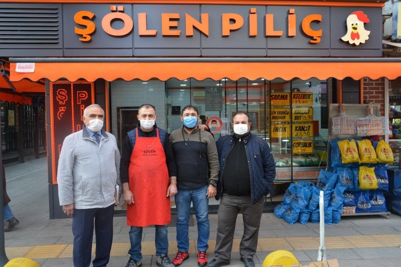 Musa Yurduseven Gölcüklü ve Değirmendereli esnafları ziyaret etti ‘BEN DEĞİL BİZ OLACAĞIZ’