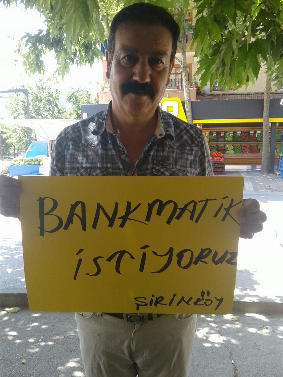 EMEKLİLER BANKAMATİK İSTİYOR