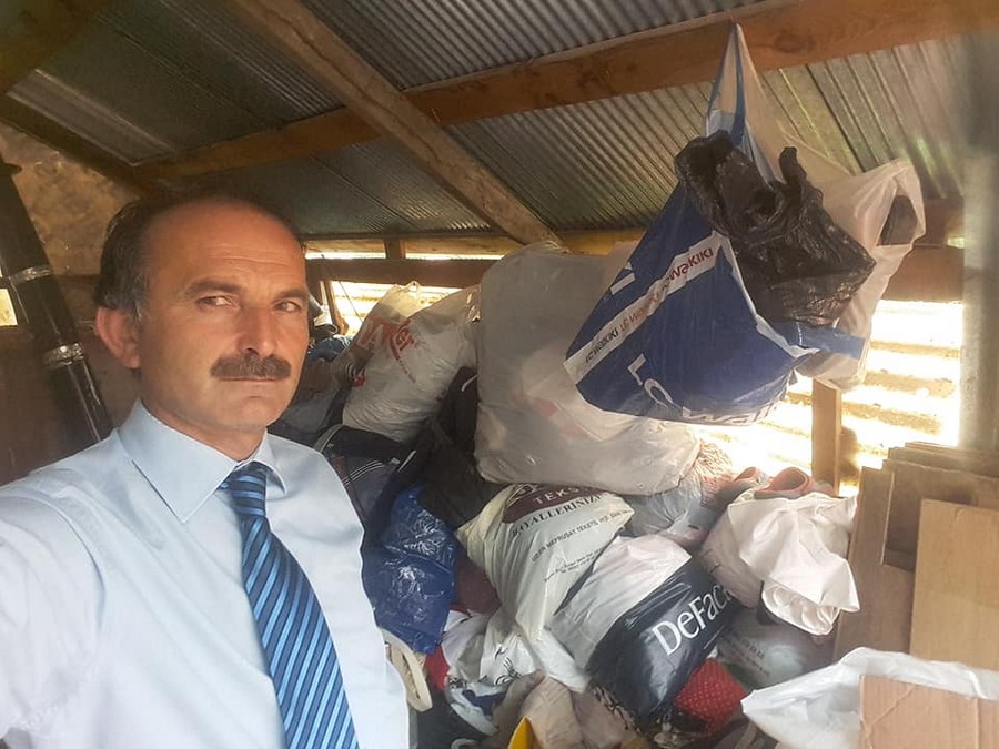 Gönüllü İtfaiyeci İsmail Ak, Ramazan Ayı’nda da  İHTİYAÇ SAHİPLERİNİN YANINDA