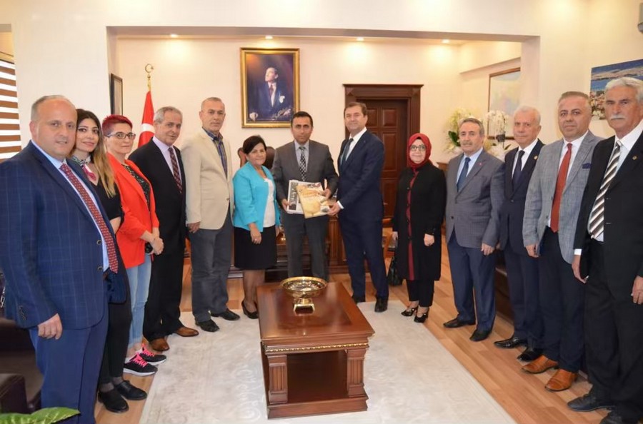 Kent Konseyi Kaymakam Irmak’ı ziyaret etti