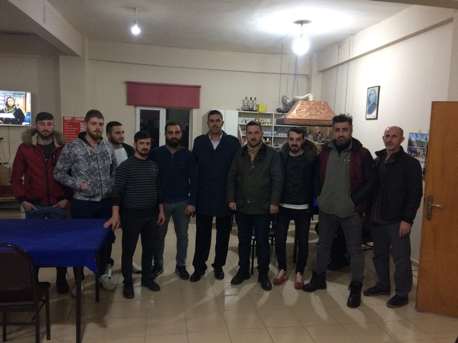 Millet ittifakı Belediye Meclis Üyesi Adayı Abdullah Er’e GENÇLER VE ESNAFLARDAN DESTEK