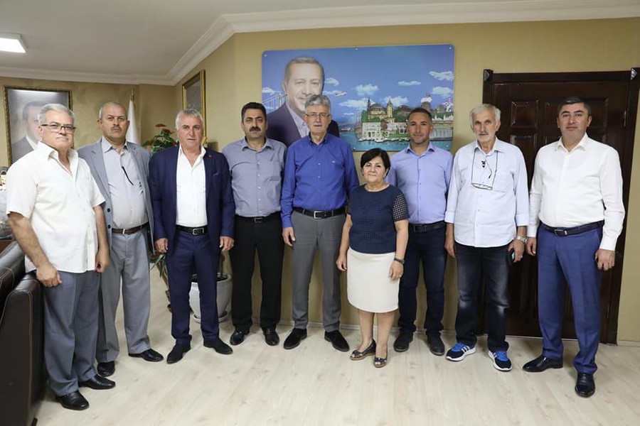 Gölcük’lü Muhtarlar Ellibeş’i ziyaret etti