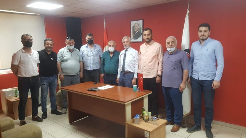 Kocaeli Büyükşehir Belediyesi Koordinatörü Nihat Abiş TEMEL ERTEN’İ ZİYARET