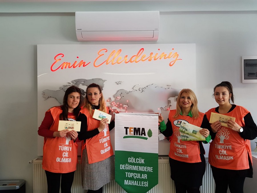 Gölcük Ayçam Sigorta ekip olarak TEMA Gönüllüsü oldu