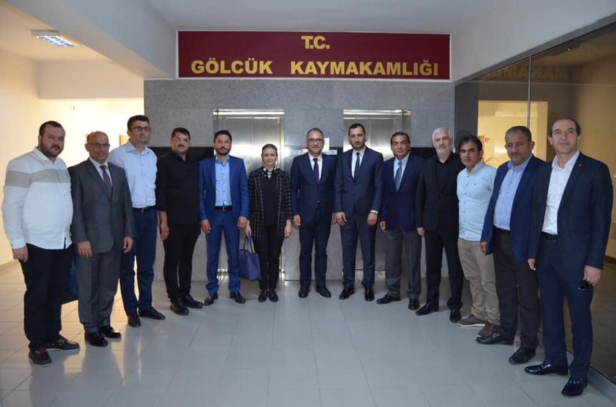 AK Parti Belediye Meclis Üyeleri Kaymakam Karabulut’u ziyaret etti