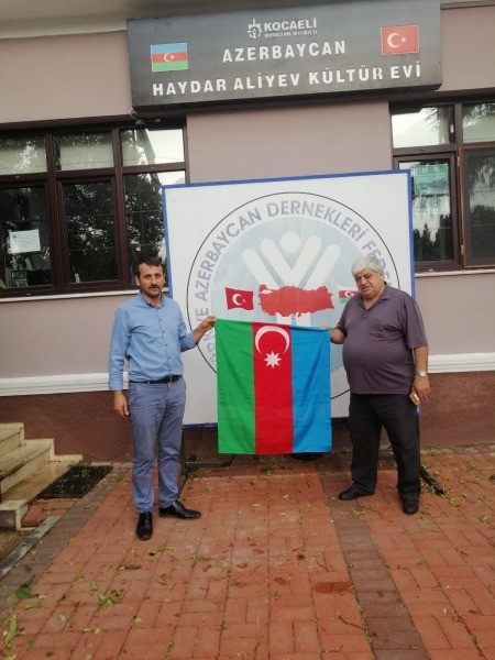 İYİ Parti İlçe Başkanı İsmail Aynacı’dan TÜRKİYE AZERBAYCANLILAR DERNEKLERİ FEDERASYON  BAŞKANI BİLAL DÜNDAR’A ZİYARET