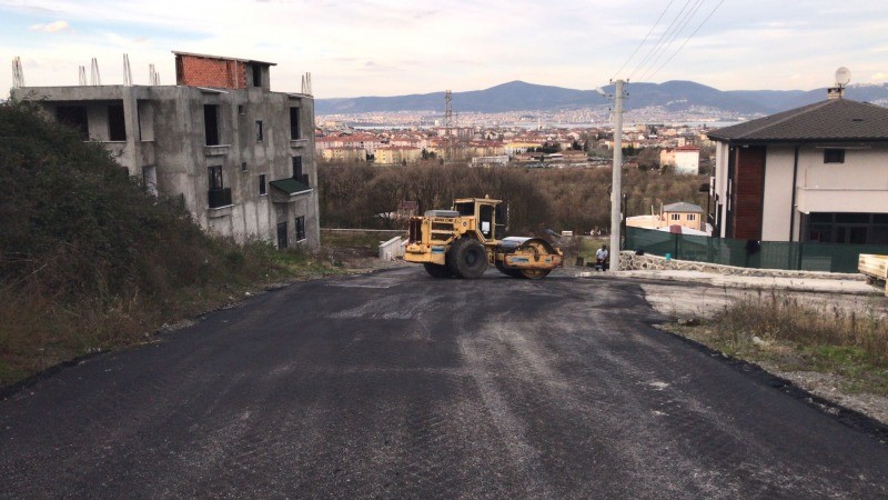 Hisareyn Merkez Mahallesi, Duru Sokak’ta asfalt serimi yapıldı