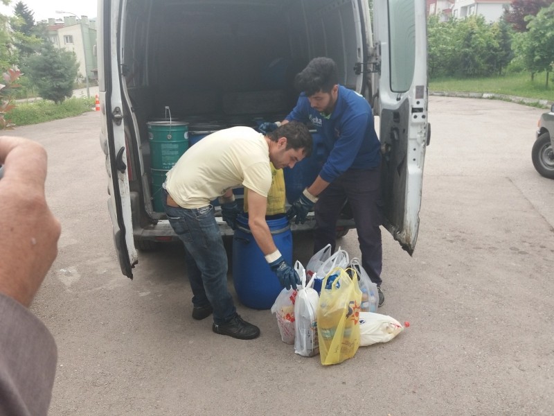 Gölcük’te yıllık 80 ton atık yağ toplanıyor DOĞA İÇİN MÜCADELEYE DEVAM