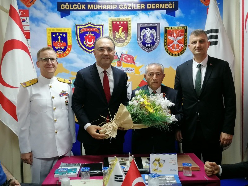 İlçe Protokolünden Gaziler Derneği’ne ziyaret “HAKKINIZI ÖDEYEMEYİZ”