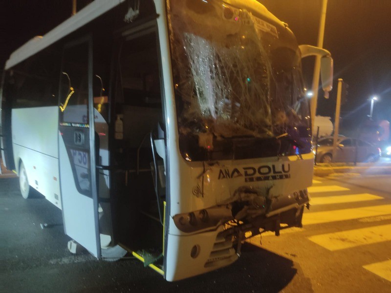 Değirmendere Kurtuluş Mevkii’nde korkutan kaza