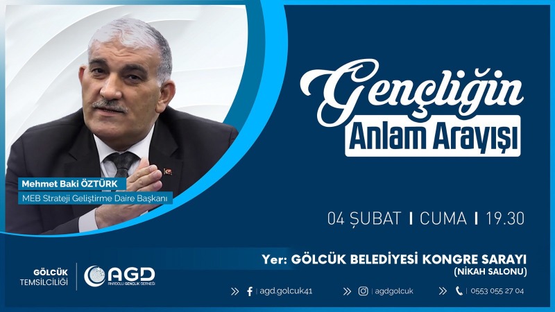 ANADOLU GENÇLİK’TEN ANLAMLI KONFERANS