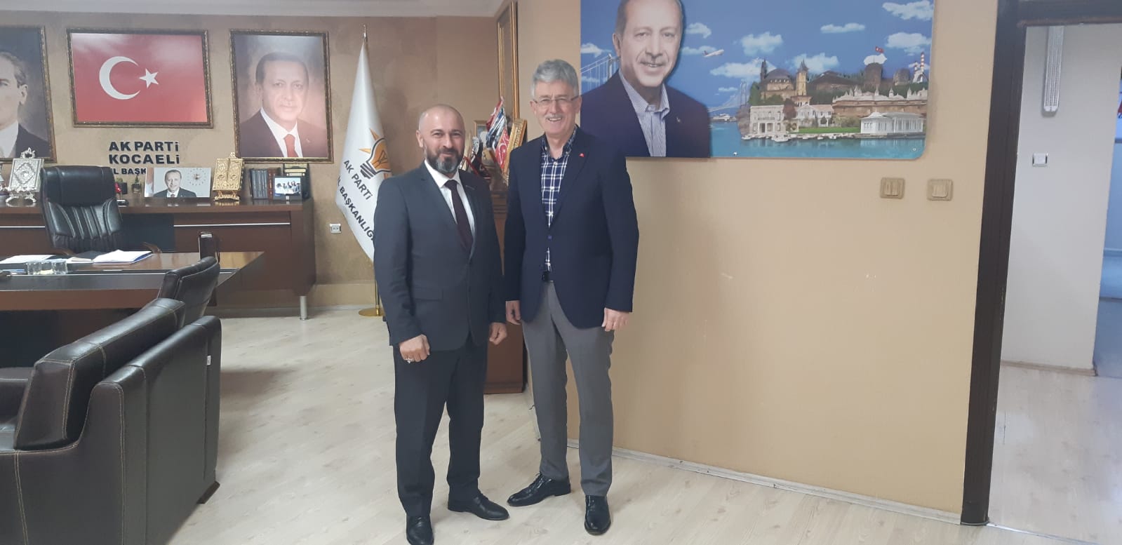 AHMET COŞKUN’DAN BAŞKAN ELLİBEŞ’E ZİYARET