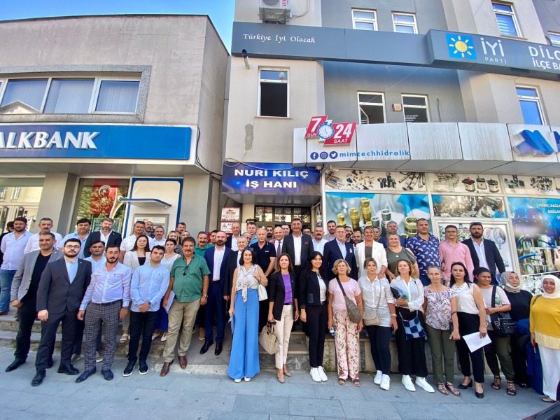İYİ Partililerden Dilovası çıkarması