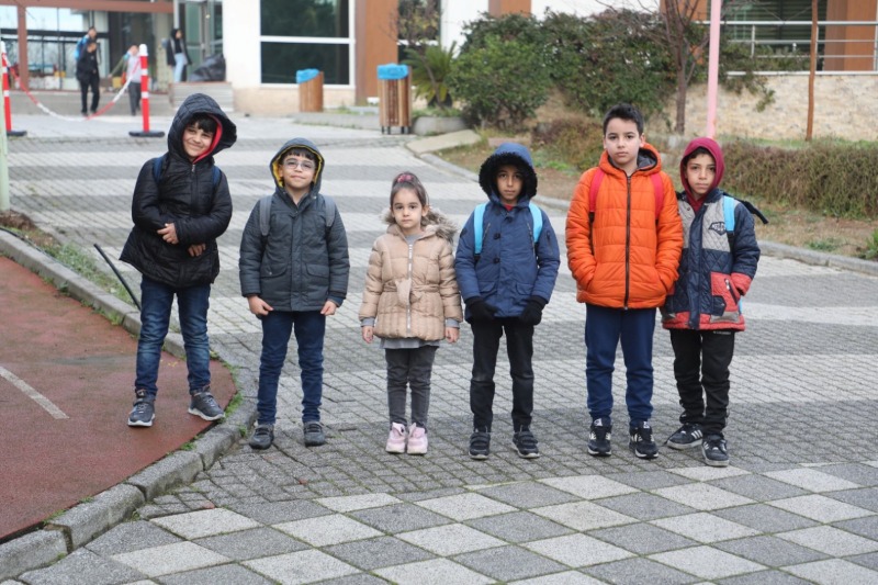 Balyanoz’daki küçük misafirlerimiz okula başladı