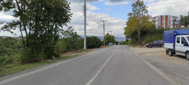 Başiskele Hoca Ahmet Yesevi Caddesi  duble yol haline getiriliyor