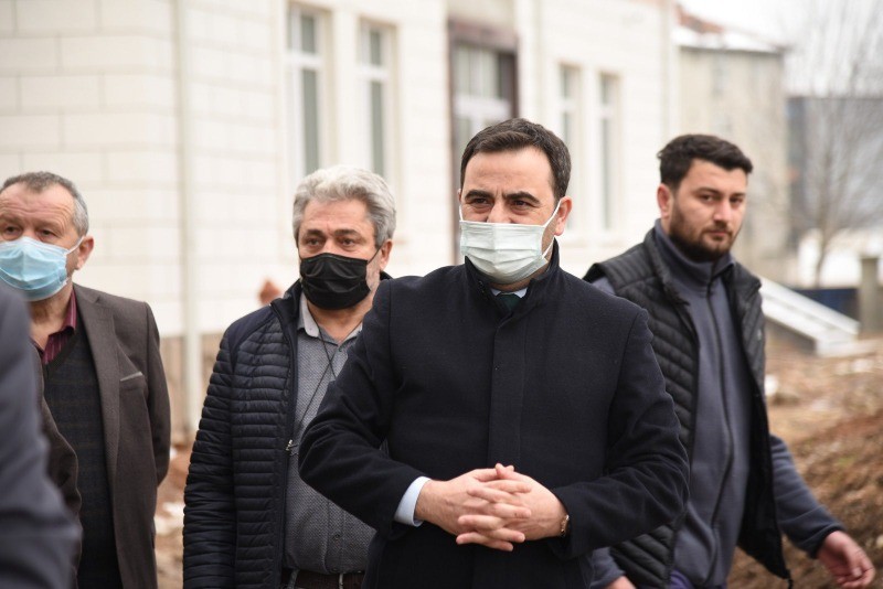Başkan Özlü 7/24 Sahada Hizmette