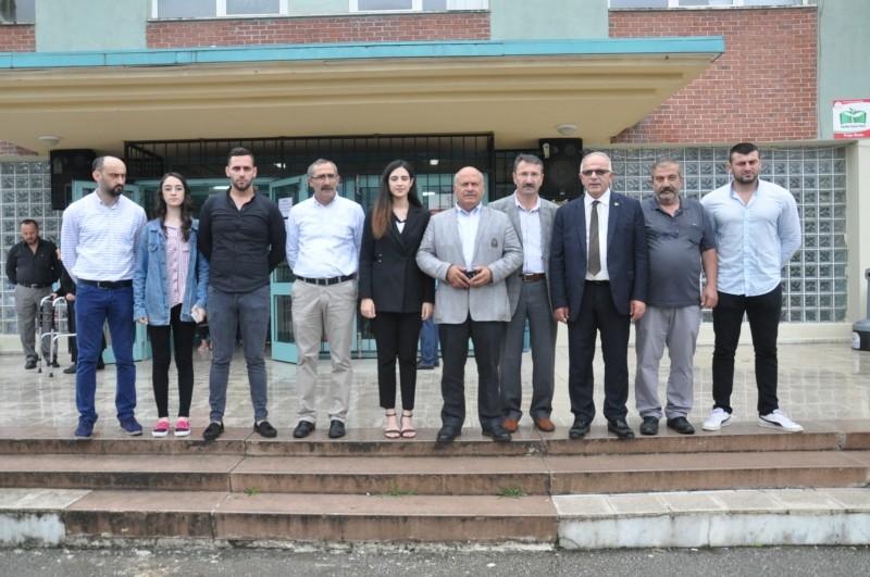 MHP İlçe Başkanı Bilal Çakır oyunu Ömer Seyfettin Ortaokulu’nda kullandı