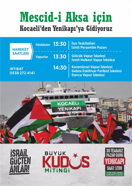 Büyük Mitinge 2 gün kaldı