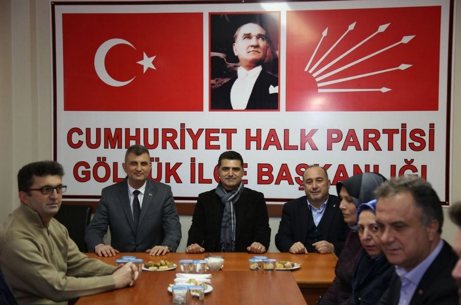 CHP İlçe Başkanı Fikret Gürel’e tebrik ziyaretleri başladı BAŞKAN SEZER VE AK PARTİ TEBRİK ETTİ