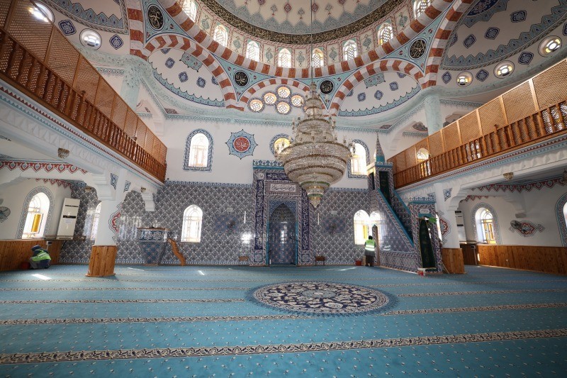Başiskele’de Camiler Ramazan’a Hazırlanıyor