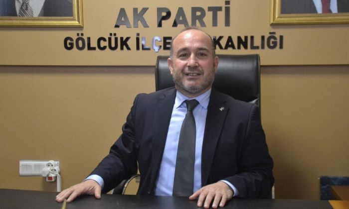 AK Parti İlçe Başkanı Çetin Seymen, ‘TEŞEKKÜRLER GÖLCÜK’