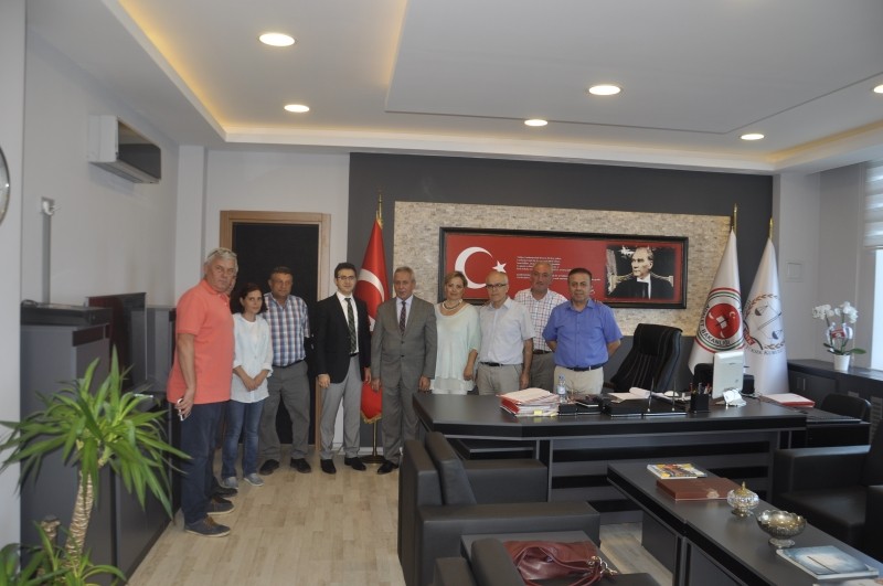Başkan Yılmaz ve Yönetiminden Başsavcı Durgut’a hayırlı olsun ziyareti
