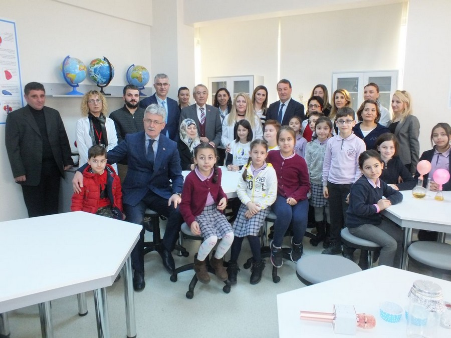 Piri Reis’e yakışan Laboratuar törenle açıldı  MUHİTTİN KURT’UN İSMİ YAŞATILACAK